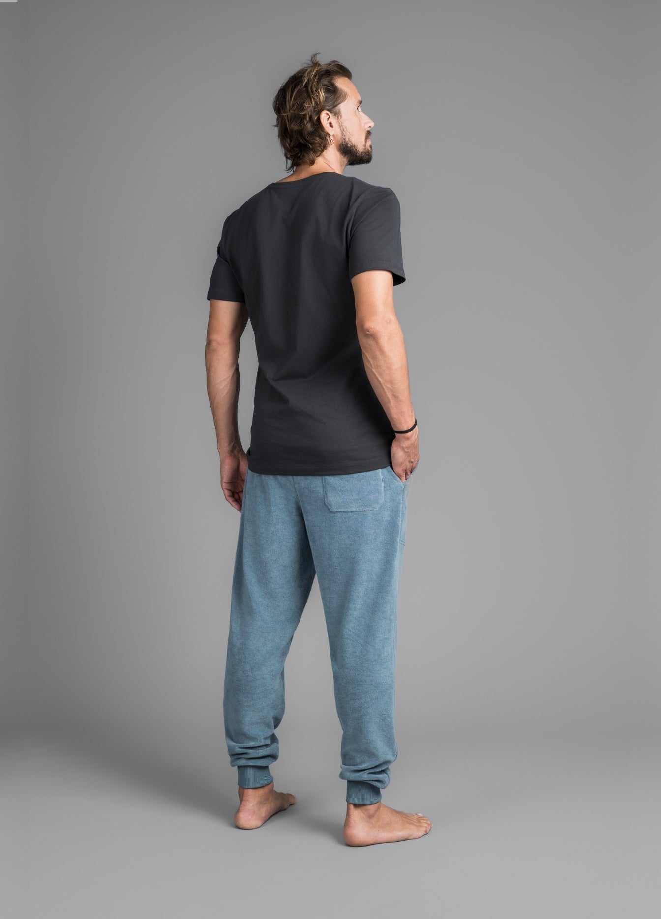 BLUE MIRAGE TOWEL PANTS