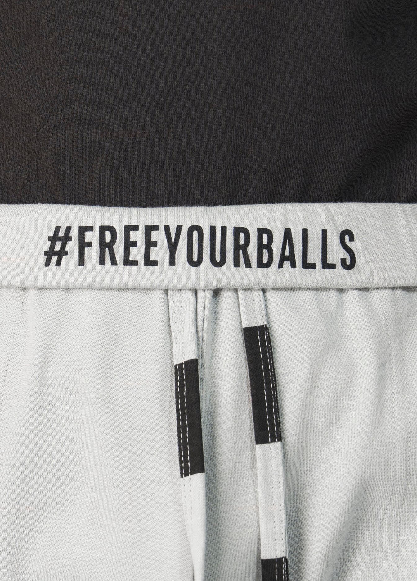 MIRAGE GREY PYJAMA SHORTS