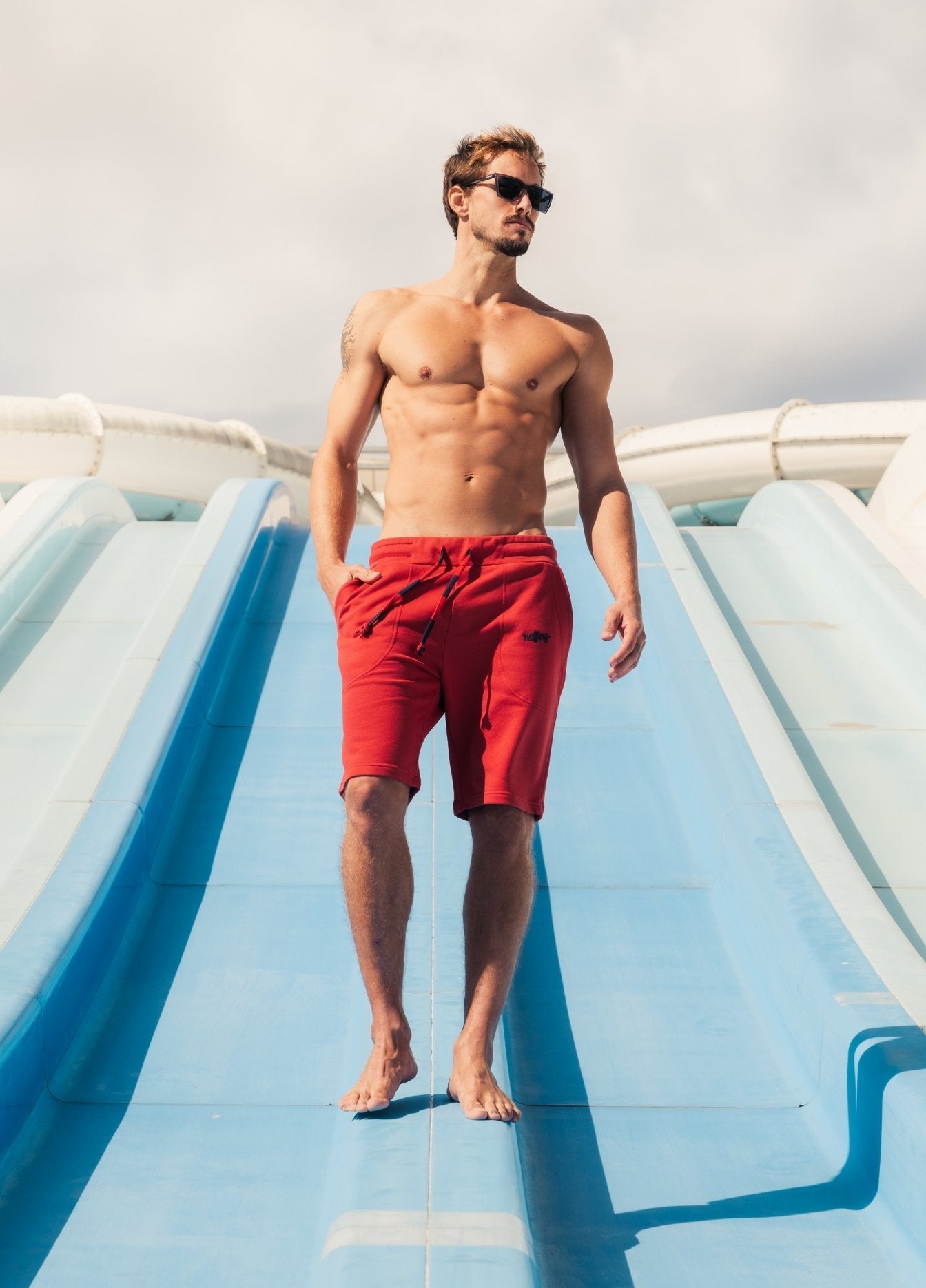 TANDOORI SPICE SOLID SHORTS