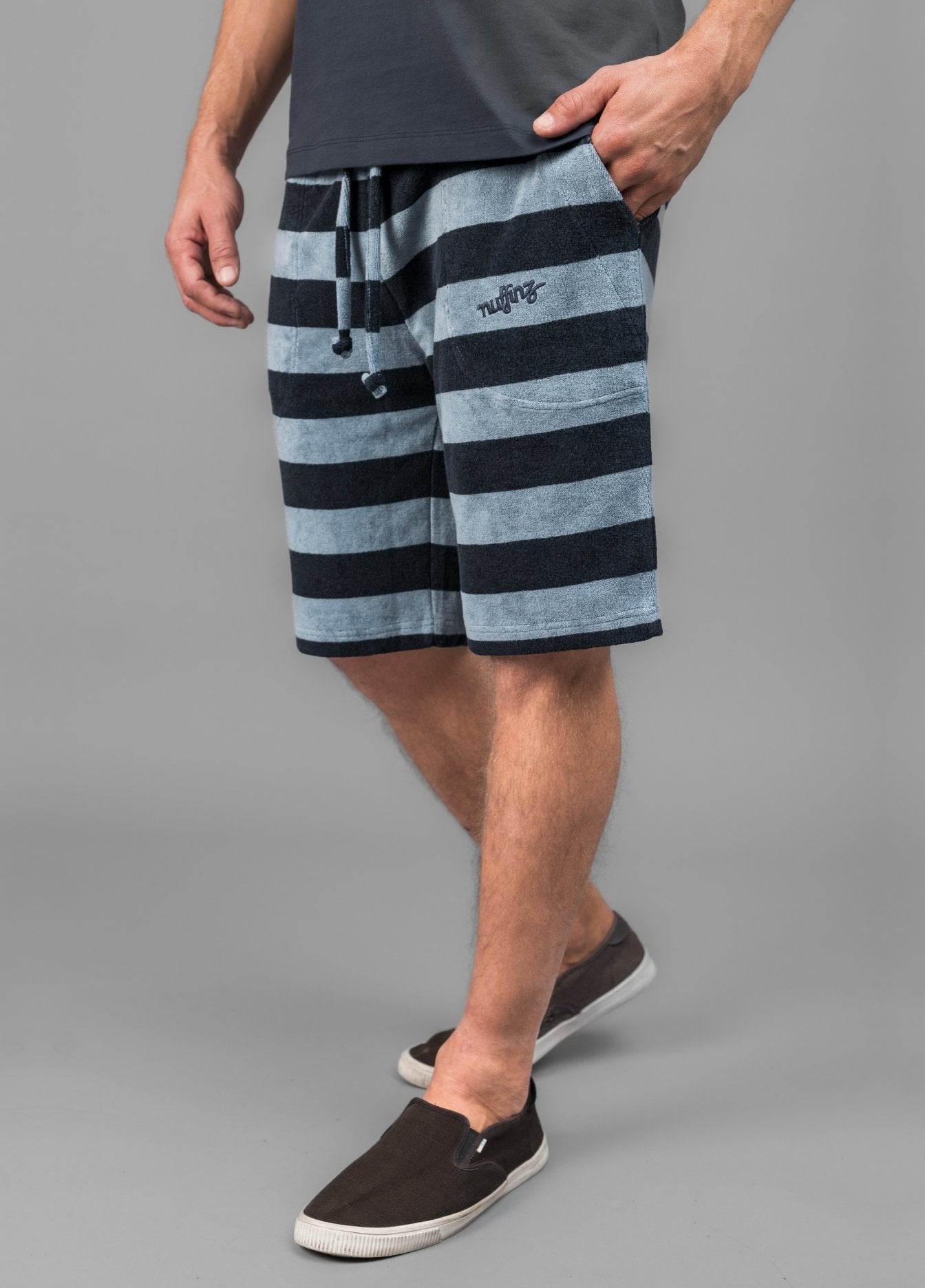 MIRAGE BLUE TOWEL SHORTS ST