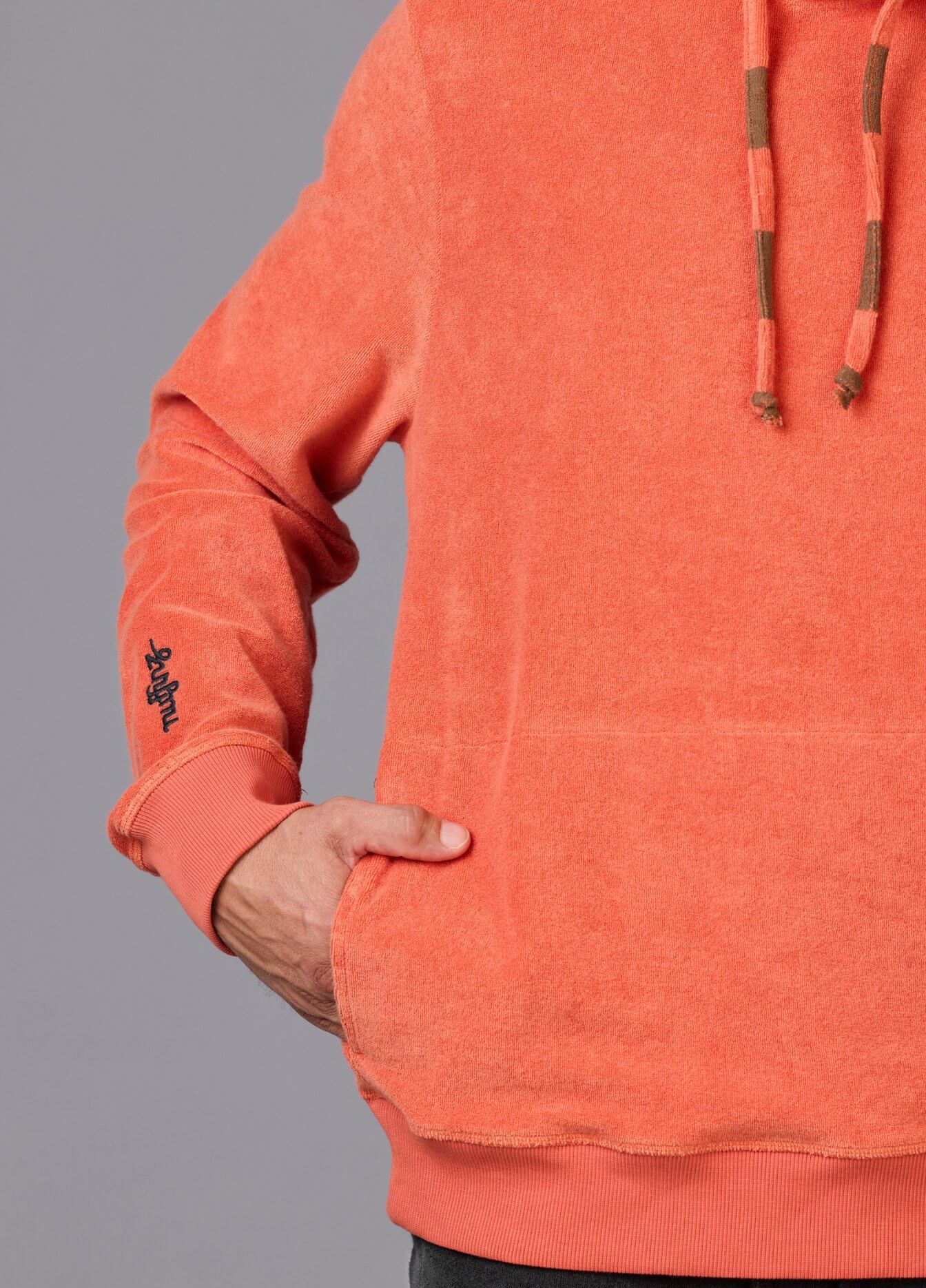 GINGER TOWEL HOODIE