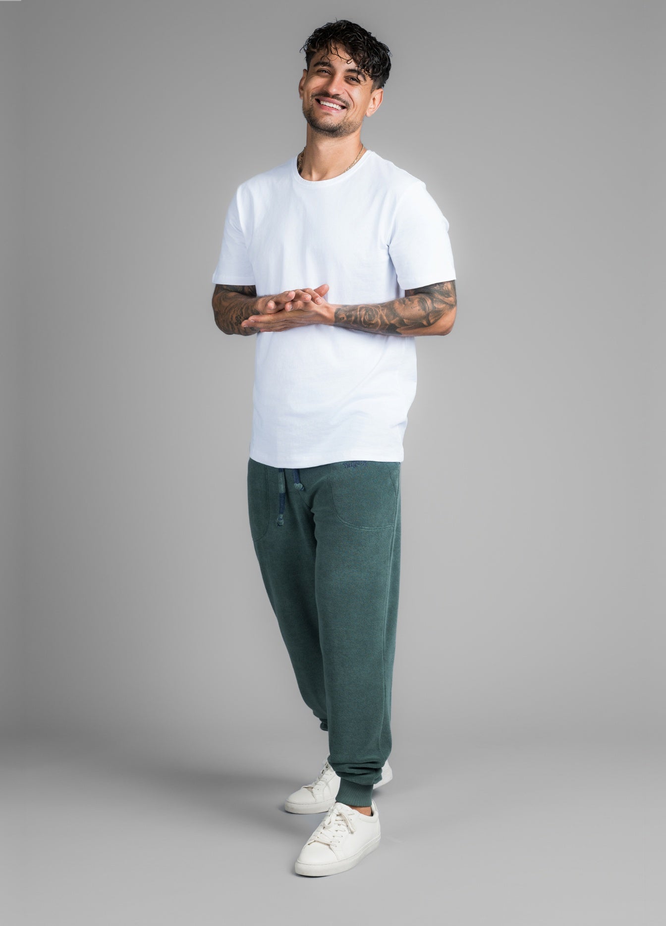 MALLARD GREEN TOWEL PANTS