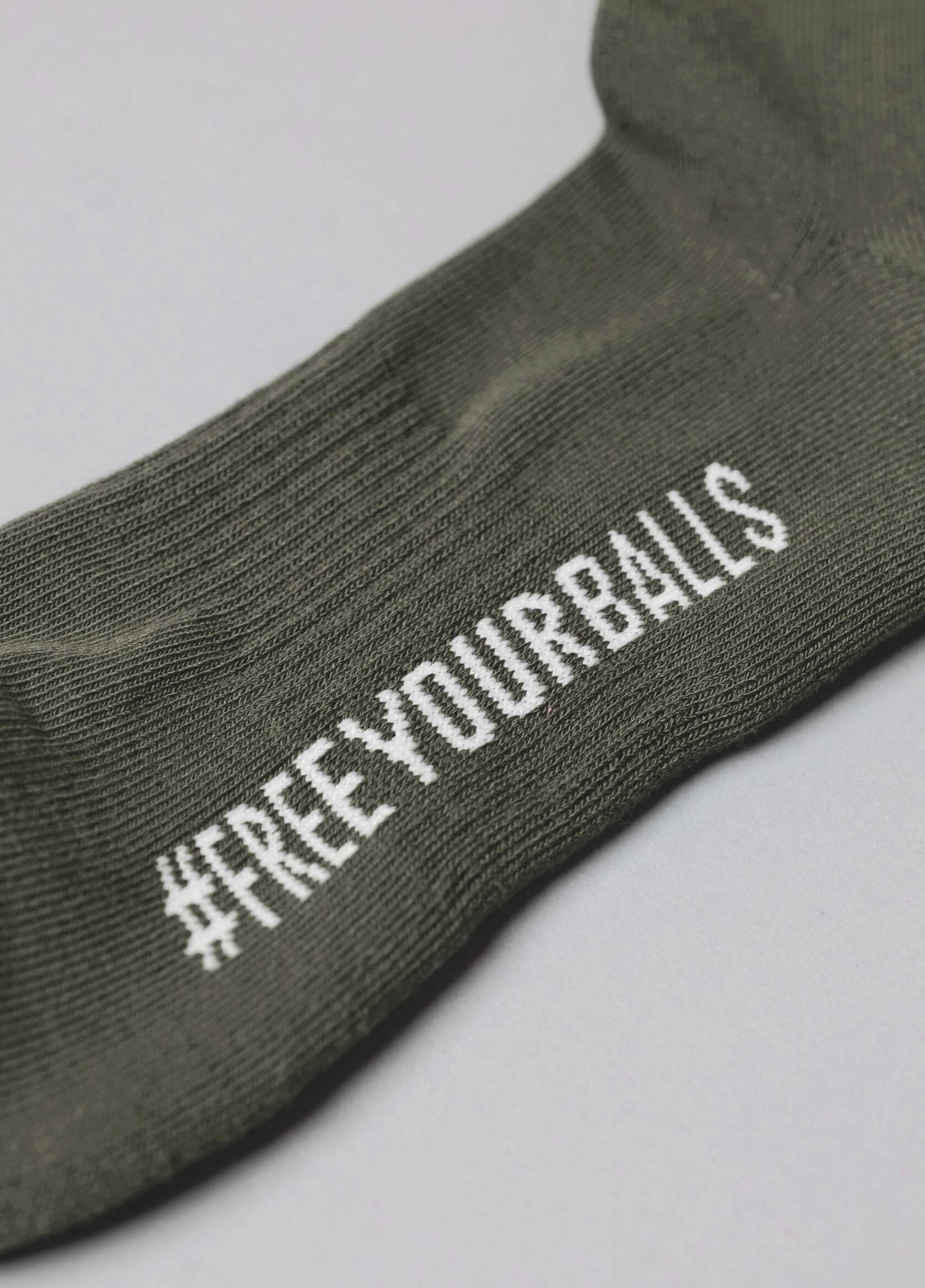 OLIVE PALM SOCKS