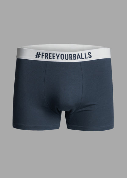 NAVY MODAL BOXERSHORTS