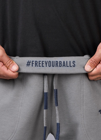 STEEL GREY SOLID SHORTS