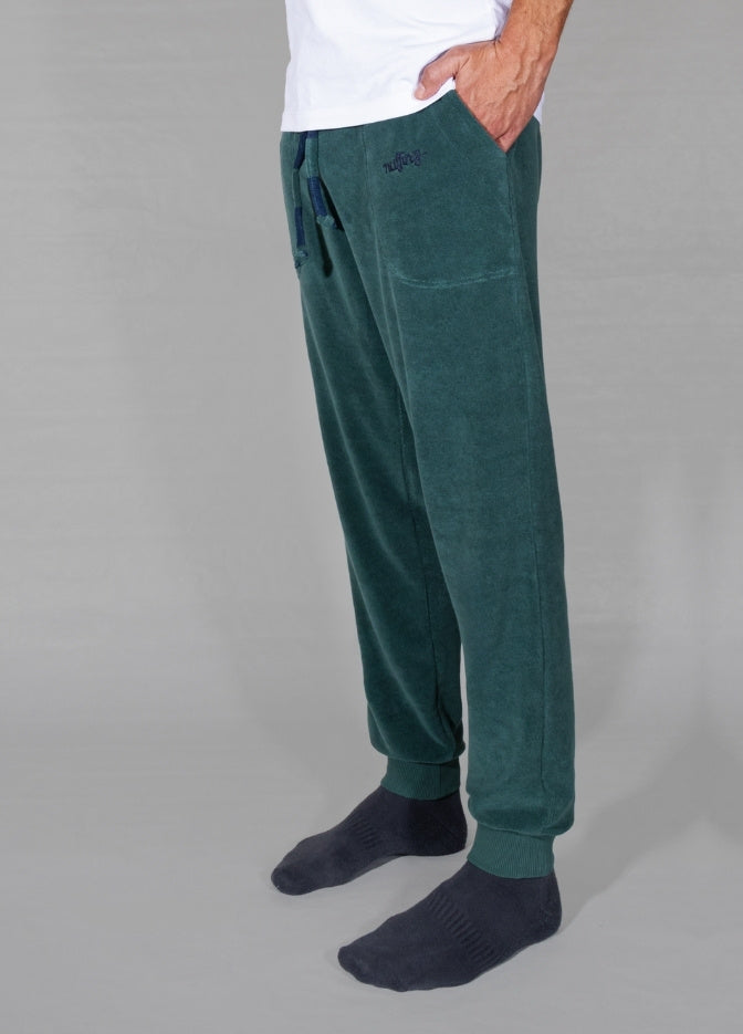 MALLARD GREEN TOWEL PANTS