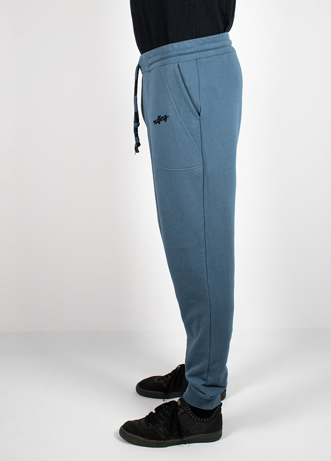 Nuffinz Shorts Pants Mirage Blue Organic Cotton side