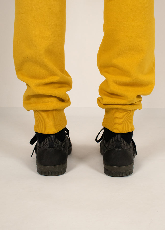 Nuffinz Shorts Pants Nugget Gold Organic Cotton detail cuffs