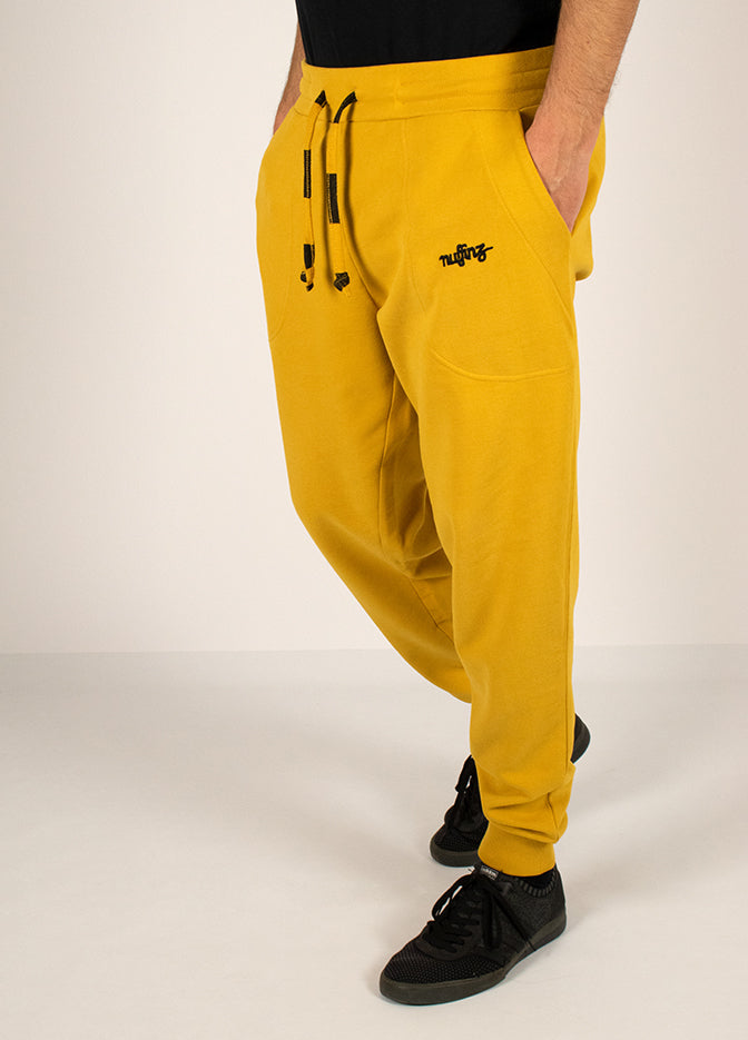 Nuffinz Shorts Pants Nugget Gold Organic Cotton side
