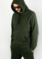 Nuffinz Shorts Hoodie Rosin Green Organic Cotton Side cool style sunglasses unicolor